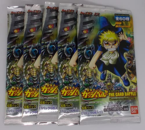 【5パック】白銀の螺閃光 後編 拡張パック/金色のガッシュベル THE CARD BATTLE LEVEL: 5 【5パック】白銀の螺閃光 後編 拡張パック/金色のガッシュベル THE CARD BATTLE LEVEL: 5