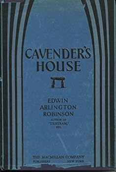 Hardcover Cavender's House (1st/DJ) 1929 by Edwin Arlington Robinson by Edwin Arlington Robinson Book