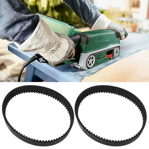 YINETTECH 2 Stück Schleifmaschinen-Zahnriemen 1604736005 225-3M-14 kompatibel mit Bosch PBS75 PBS75E