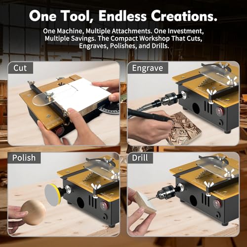 Super Mini Table Saw for Creators