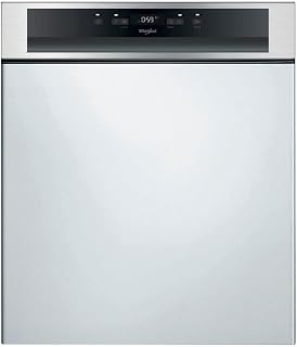 Whirlpool WBC3C26X Built-in Dishwasher 60 cm / 46 decibels - 14 place settings - Built-in band: stainless steel [Energy Class E]