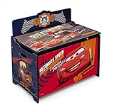 Delta Children Deluxe Toy Box, Disney/Pixar Cars