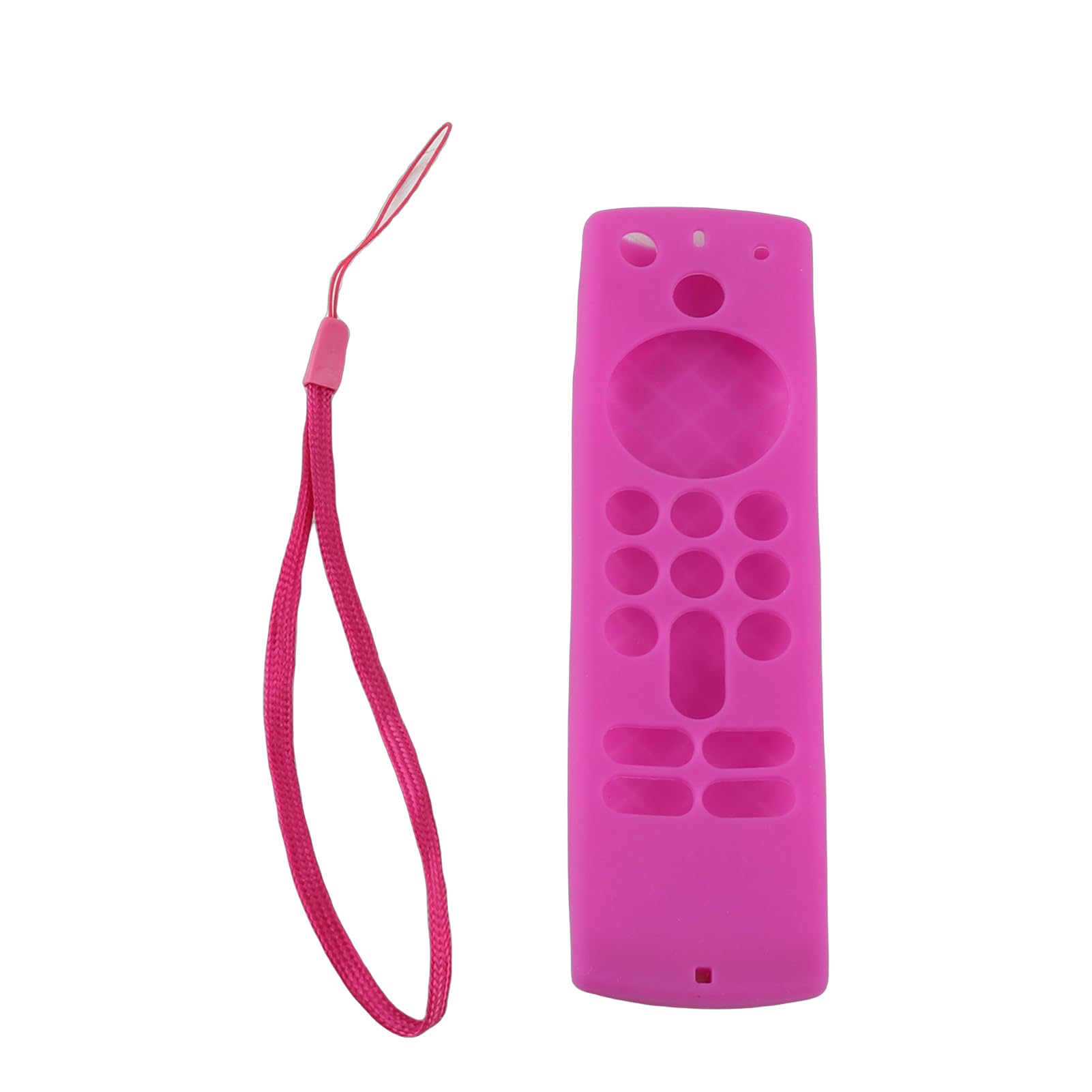 Funda para Mando a Distancia Fire Stick, Silicona Antideslizante, a Prueba de Golpes, Lavable, Funda Protectora con Cordón, Recortes Precisos para Fire TV Stick 4K MAX Alexa Voice Remote 3rd