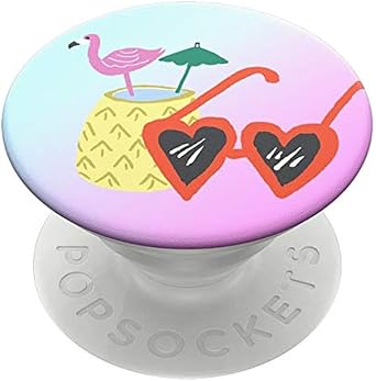 PopSockets PopGrip Expanding Stand and Grip with a Swappable Top for Phones & Tablets - Poolside