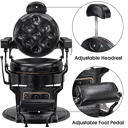 BarberPub-Vintage-Barber-Chair-Heavy-Duty-Metal-Frame-All-Purpose-Hydraulic-Recline-Salon-Beauty-Spa-Chair-Styling-Equipment-9207-All-Black