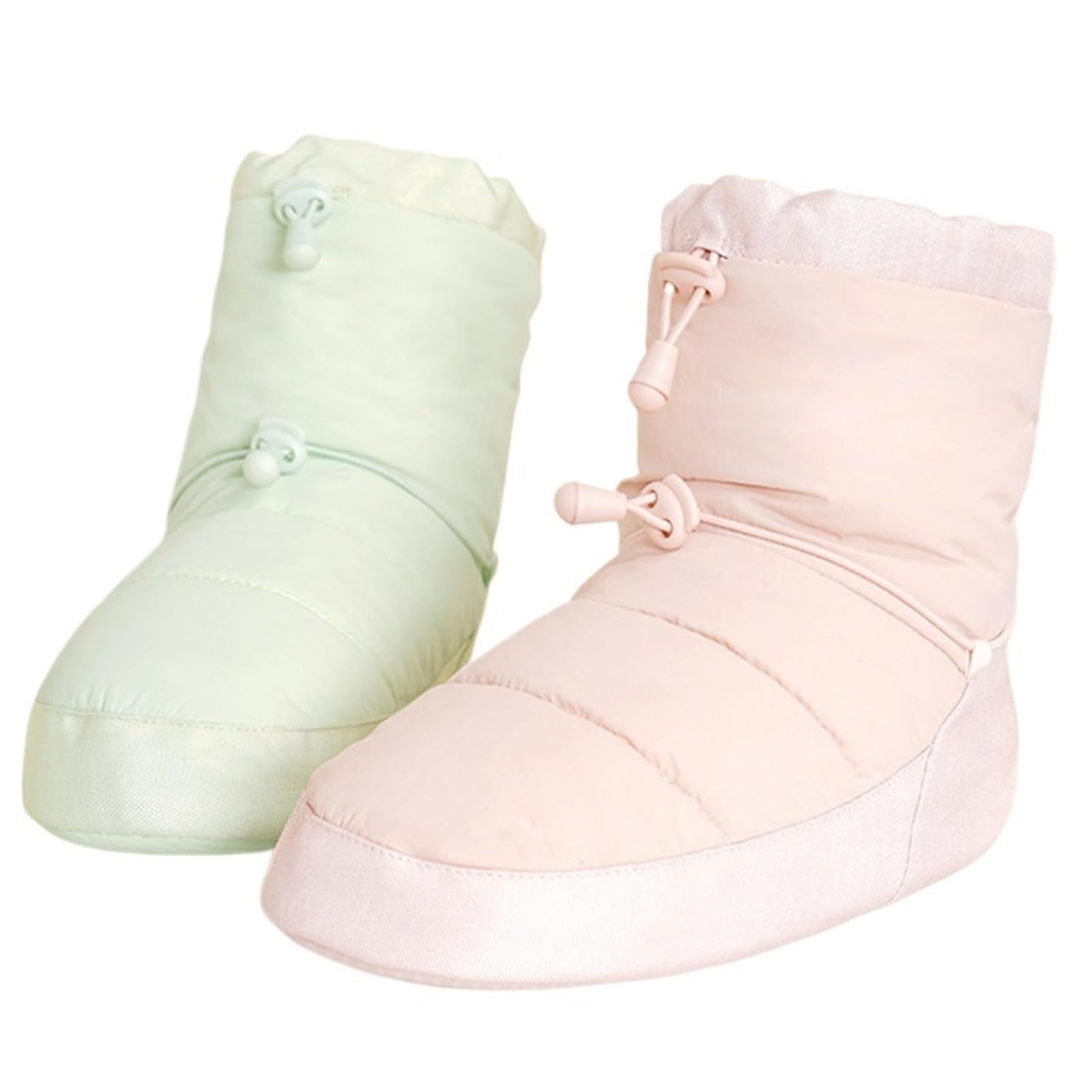 Scaldapiedi Danza Scarpe da Ballo Donna, Stivaletti riscaldabili, Invernali, in Morbido Cotone Antiscivolo