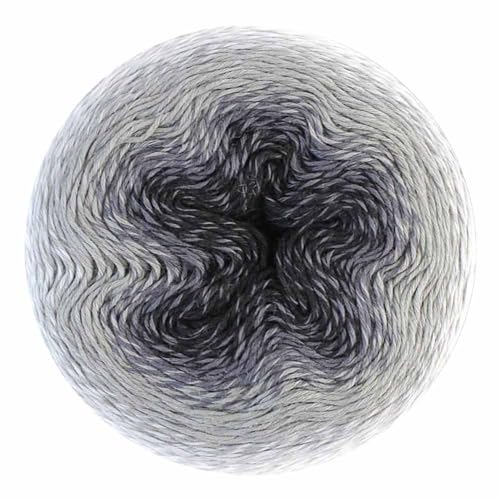 Image of Scheepjes Whirl Yarn 1 Cake (Approx. 1,094 yd / 1000 m) - 751 Liquorice Yumyum Cotton-Acrylic Gradient Cake for Crochet and Knitting