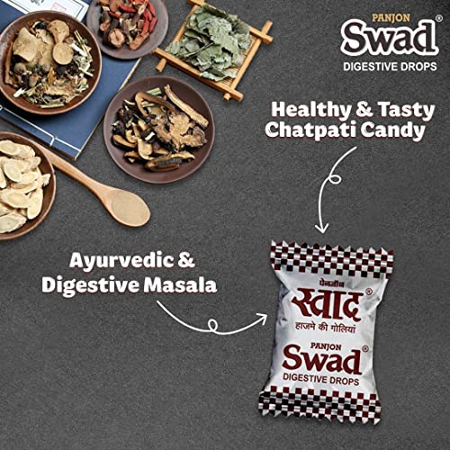 Image of Swad Chocolate Candy Packs (Swad Original) 6 x 25 Toffees (Original, Pack of 1)