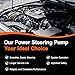 ALADICHE Power Steering Pump Fit for 2011-2014 Subaru Impreza, 2010-2013 Subaru Forester, 2005-2009 Subaru Legacy, 2005-2009 Subaru Outback, 21-5196