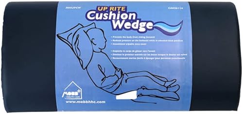 MOBB UpRite - Cuña de almohada para sentarse en la cama aumentar la circulación y reducir el dolor