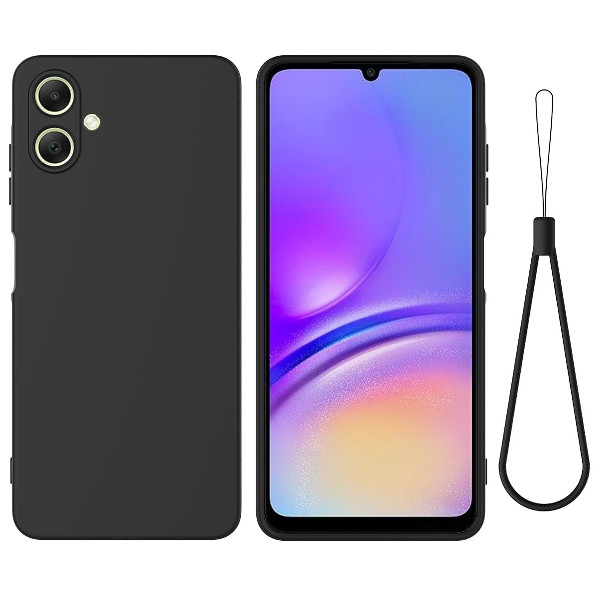 【スマホカバー付】Samusung Galaxy A06 4G black Amazon.com: HWPIVOX Case for Samsung Galaxy A06 4G, Silicone