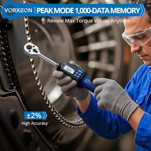 Clé dynamométrique numérique 3/8 pour mécanique de précision - 8