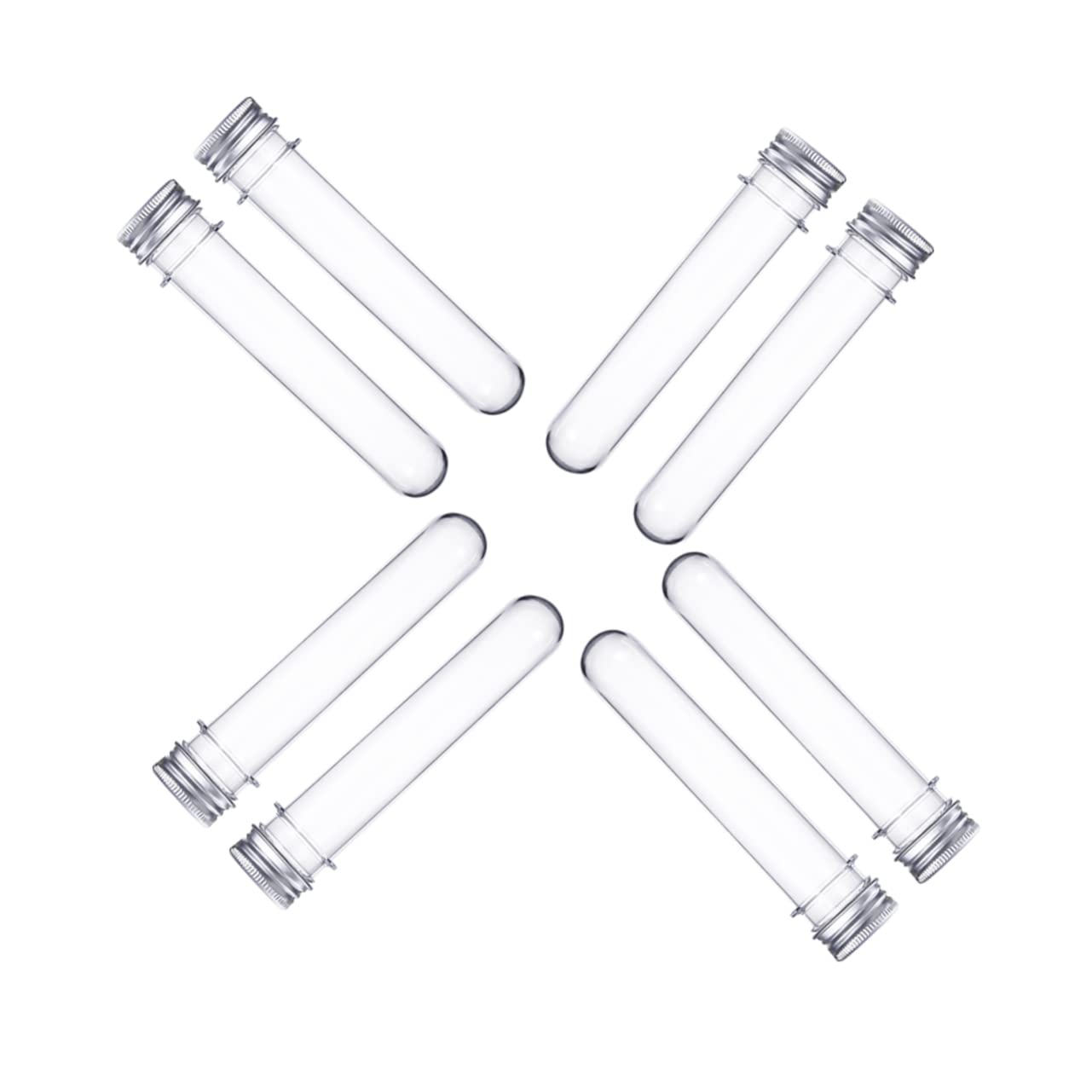 ULTECHNOVO 3 Set Da 40 Ml Provette Con Coperchi Contenitori Da Viaggio in Plastica Per Campioni Di Cosmetici Design 6 Pezzi * 3