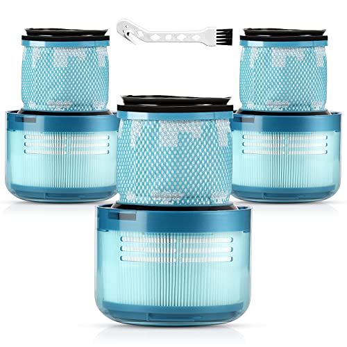 (3 piezas) Filtros de repuesto para Dyson V15 Detect Complete, V15 Animal, Filtros de vacío para Dyson V11 SV14, Reemplazar pieza no. 970013-02, Kit de 3 filtros, lavable y reutilizable Cover