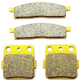 Master Chen Front Rear Brake Pads for Yamaha YZ 65 80 85 Brakes YZ65 18-21 - YZ80 86 87 88 89 90 91 92 93 94 95 96 97 98 99 00 01 - YZ85 02 03 04 05 06 07 08 09 10 11 12 13 14 15 16 17 18 19 20 21 22