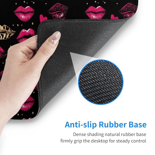 Tapis de souris pour ordinateur portable bureau chic et léopard