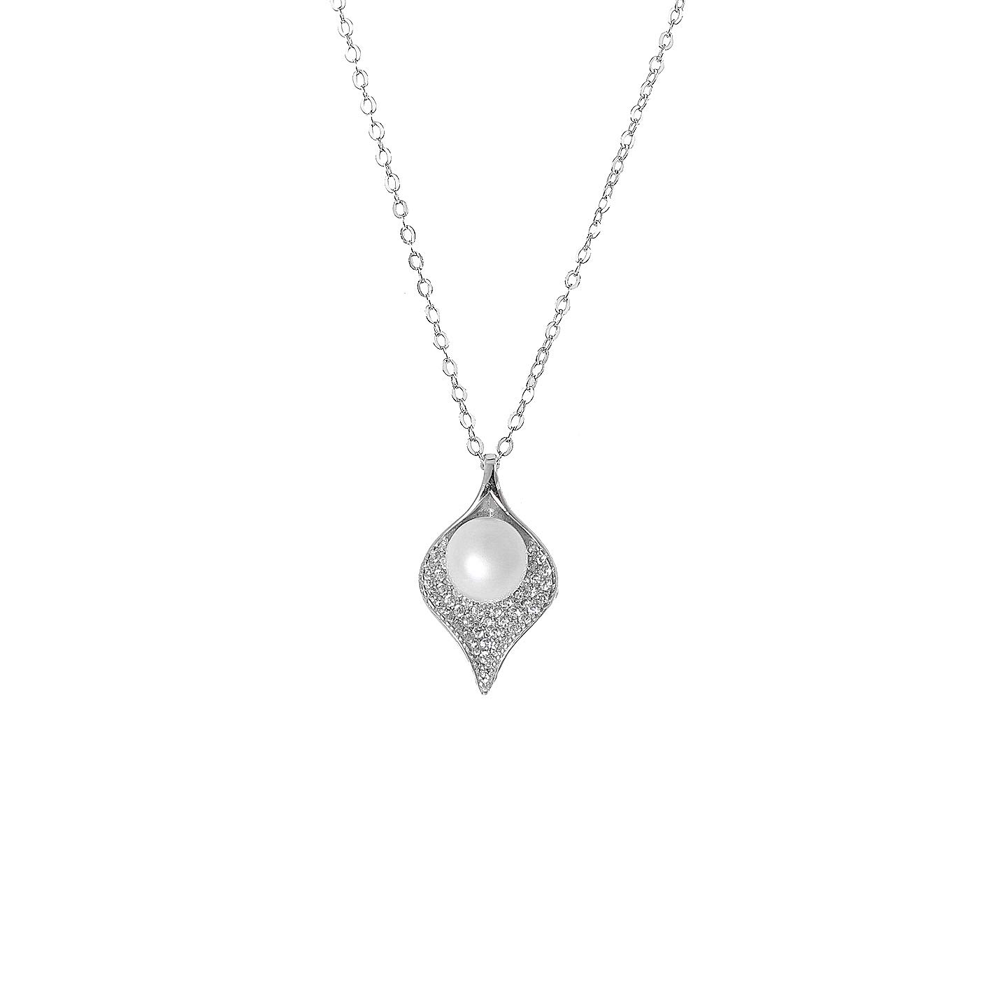 GIVA 925 Silver Pearl Dew Necklace with Chain | Gifts for Girlfriend, Gifts for Women and Girls |With Certificate of Authenticity and 925 Stamp | 6 Month Warranty* (B08BJ4VC11) Amazon Price History, Amazon Price Tracker