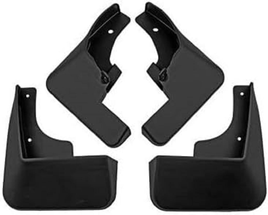 Caijiax 4 Pcs Car Mud Flaps for Toyota Yaris L 2014 2015 2016 2017 2018 2019, Front/Rear Wheel Mudflaps, Waterproof Splash Protection Fender, Winter Sediment Protection
