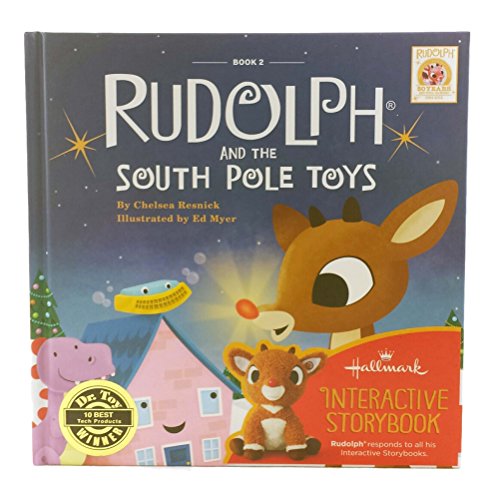 Hallmark StoryBuddy Interactive Book Rudolph And The South Pole Toys Book 2 image 2