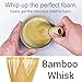 Matcha Whisk Set 5pcs – Bamboo Matcha Whisk (Chasen), Whisk Holder, Chashaku Scoop, Spoon, Fine Mesh Sifter, Starter Matcha Kit for Beginners, Tea Ceremony Gifts