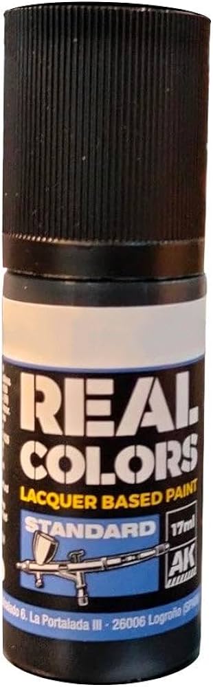 Amazon.com: AK Interactive Real Colors ADC Grey FS 16473 17 ml