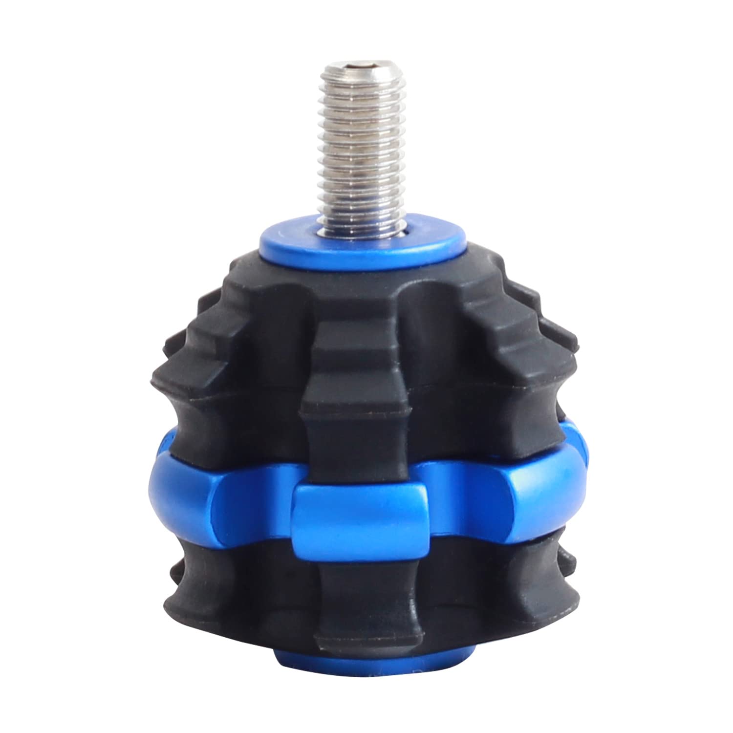 FENJANER Archery Bow Stabilizer Stackable Bow Absorber Balance Bar for Compound & Recurve Bow Hunting Shooting 2 inches (Blue)