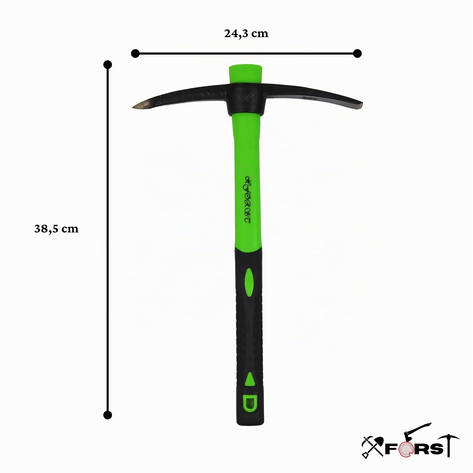 Set Xforst : Pelle Pliante KS1 & Mini Pioche PF400 – Kit Indispensable pour Jardinage, Camping et Survie
