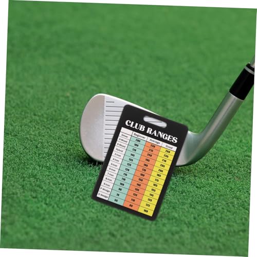 10 tarjetas puntuación golf duraderas con fuente clara miniatura 6