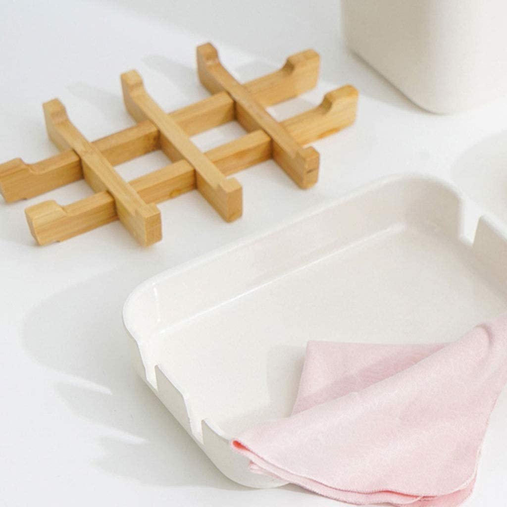 Jabonera de Viaje, jabonera de Madera, jabonera de Madera, Caja de jabón de Madera, contenedor, Bandeja, Plato, jabonera