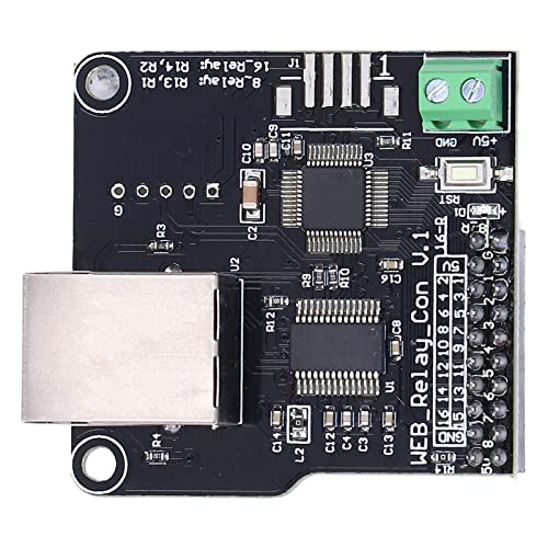 Module de contrôle Ethernet avec serveur Web intégré et 16 canaux RJ45