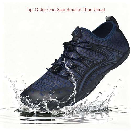 Image of Water Shoes Womens Mens, Barefoot Quick-Dry Aqua Shoes for Outdoor Swimming, Running, Training, Surfing, Hiking and Kayaking