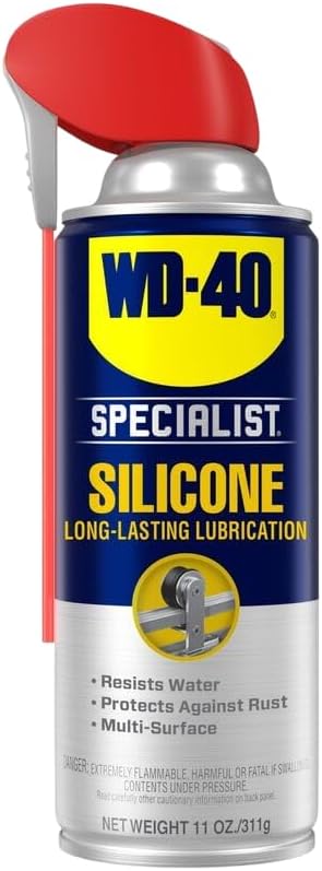 WD-40 Specialist Silicone Lubricant with SMART STRAW SPRAYS…