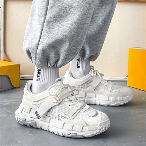 BORAMAX Slip On Fashion Sneakers Men's Breathable Running Shoes Men's Walking Shoes Retro Loafers Sports Shoes2