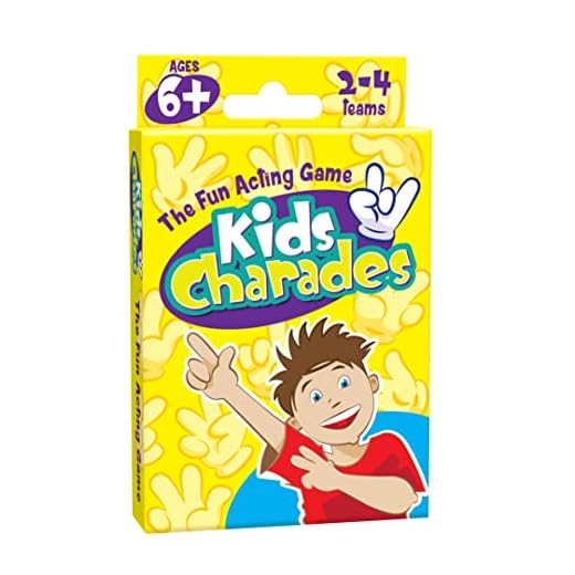 Cheatwell Games Juego de Cartas Charades para niños