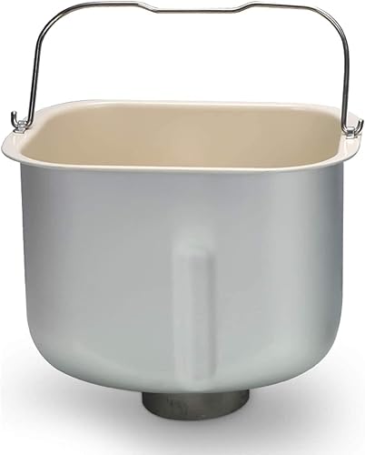 KBS MBF-010 & MBF016 - Forro para máquina de pan, sartén con paleta de amasado para máquina de pan KBS de 2 libras, piezas de repuesto universales