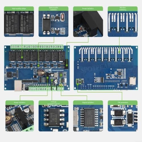 Carte relais RP2350 Ethernet RS485 pour automatisation industrielle - 4
