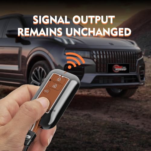 Image of Premium Waterproof Metal Key Cover Compatible with Suzuki Swift Dzire 2025 , Baleno, Ertiga 3 Push Button Smart Remote Key
