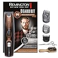 Remington Regolabarba Uomo, incl. Spazzola XL per barba + forbici, 3 pettini di fissaggio (pettine per barba, corto e XL) Lame Autoaffilanti Rivestite in Titanio, Regolabarba MB4046