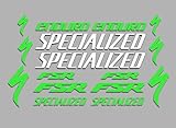 Diseño exclusivo Ecoshirt JE-KLBS-TH7H Pegatinas Fsr Enduro F42 Vinilo Adesivi Decal Aufkleber Клей MTB Stickers Bike, Verde