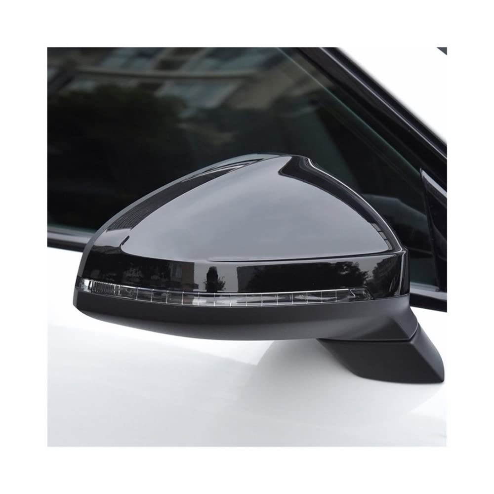 Coppia Di Coperture Per Specchietti Retrovisori In Nero Carbonio E Lucido – Compatibili Con Audi A4 B9 (2017+), A5/S5/RS5 (2016+)