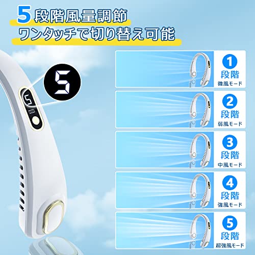 SAMONIC 首掛け扇風機 E5 の商品画像 2