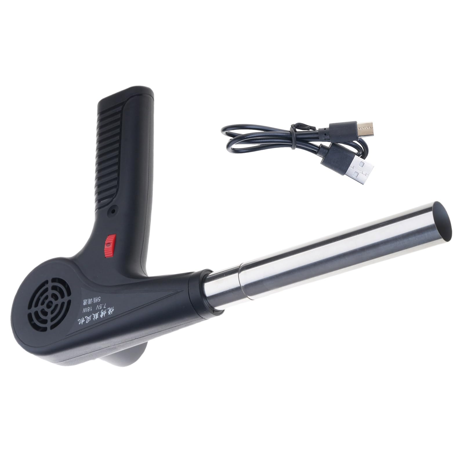 Tsophreniq 2000Mah Hand Bbq Fan Outdoor Air Blower For Barbecue Picnics Manual Grill Bbq Blowers Cooking Tool Air Blower