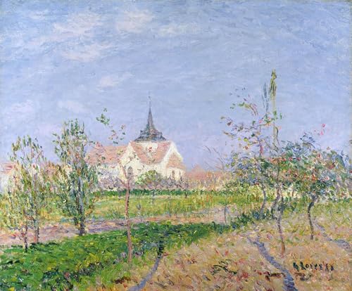 Peinture Murale Gustave Loiseau pour créer une ambiance artistique et apaisante au salon