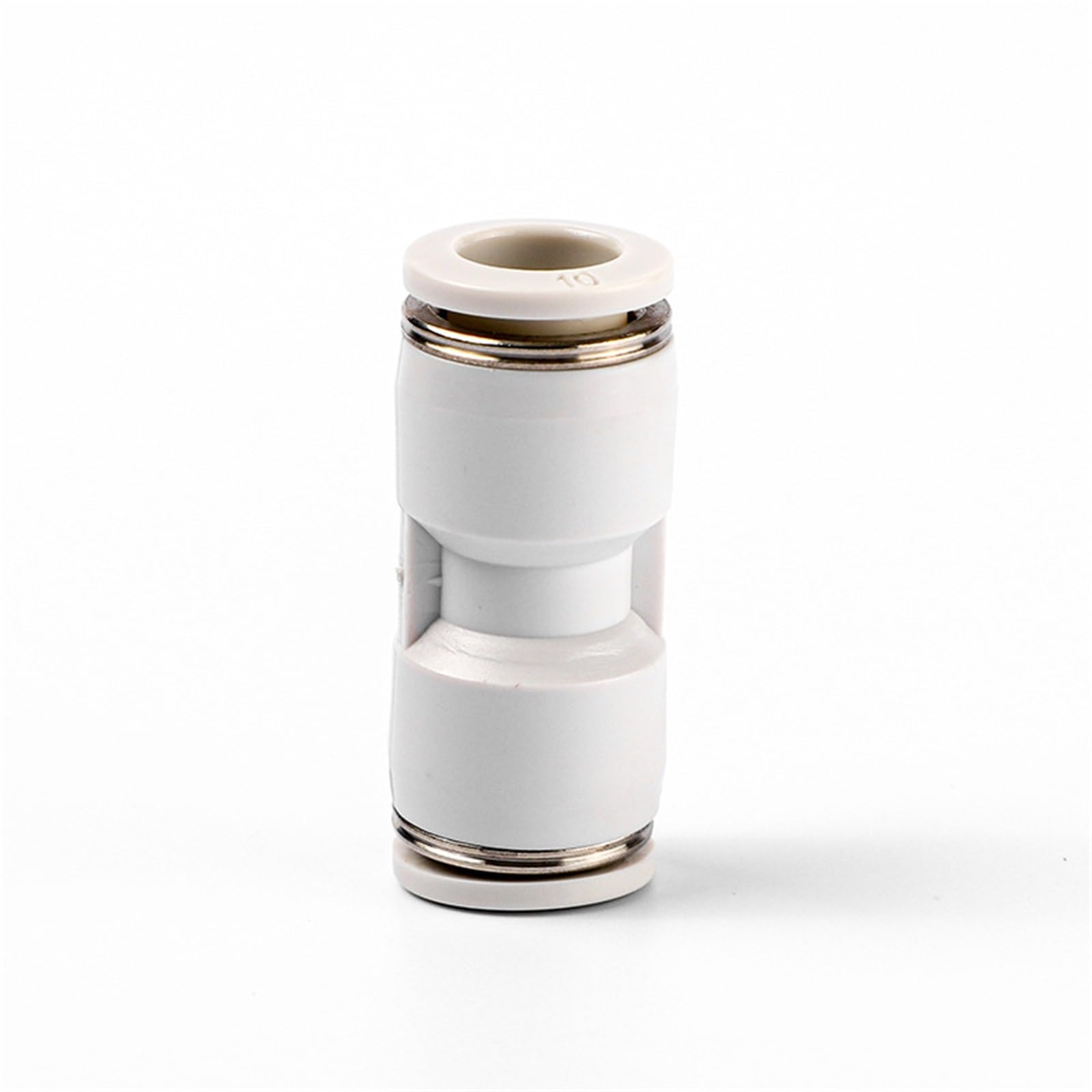 Conector rápido neumático de plástico PU-12 contra fugas en mangueras de 12mm