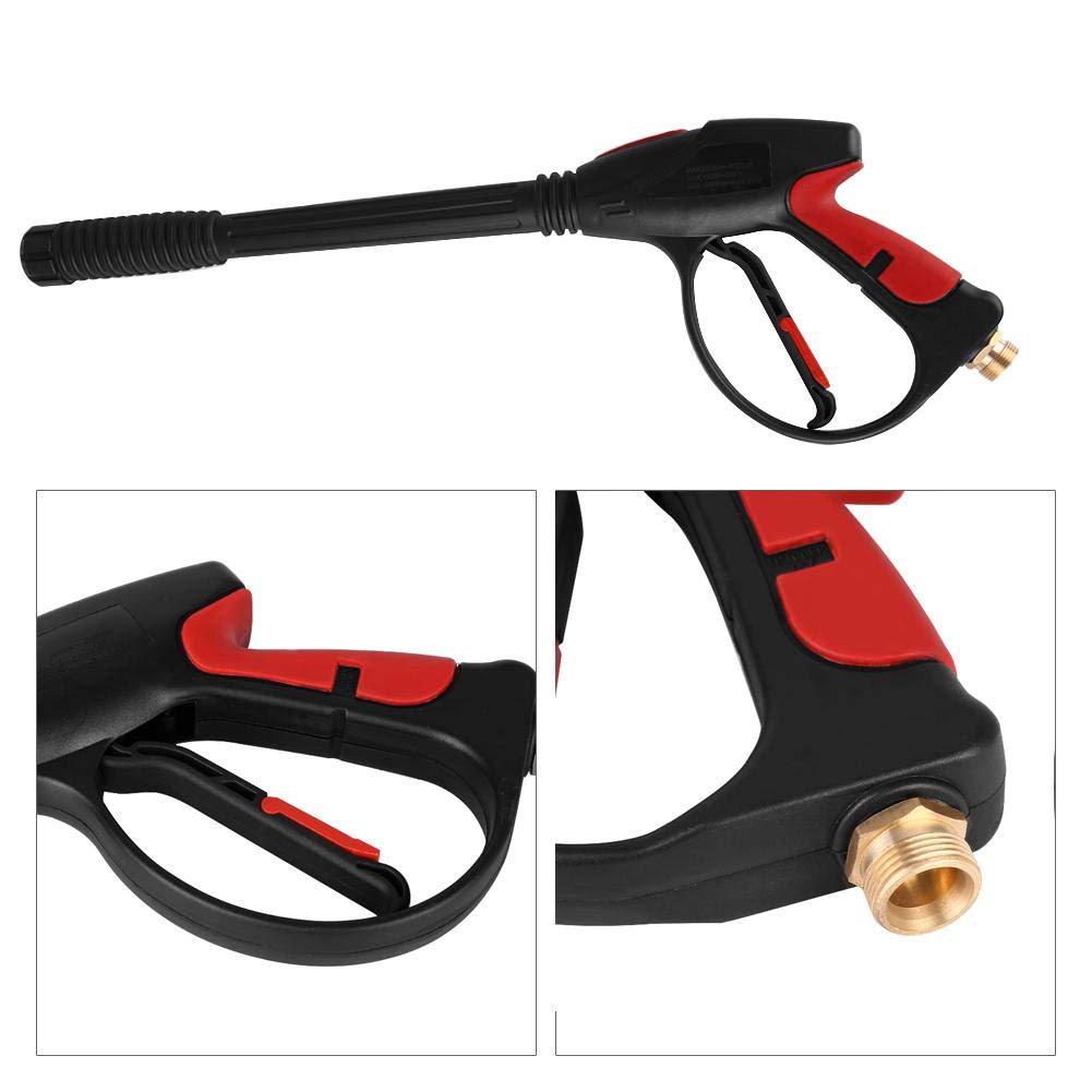 Ausla Pistola Alta Pressione Idropulitrice 1/2 BSP | Tubo spruzzo con ugelli, per pulizia auto e giardino, lavaggio profondo
