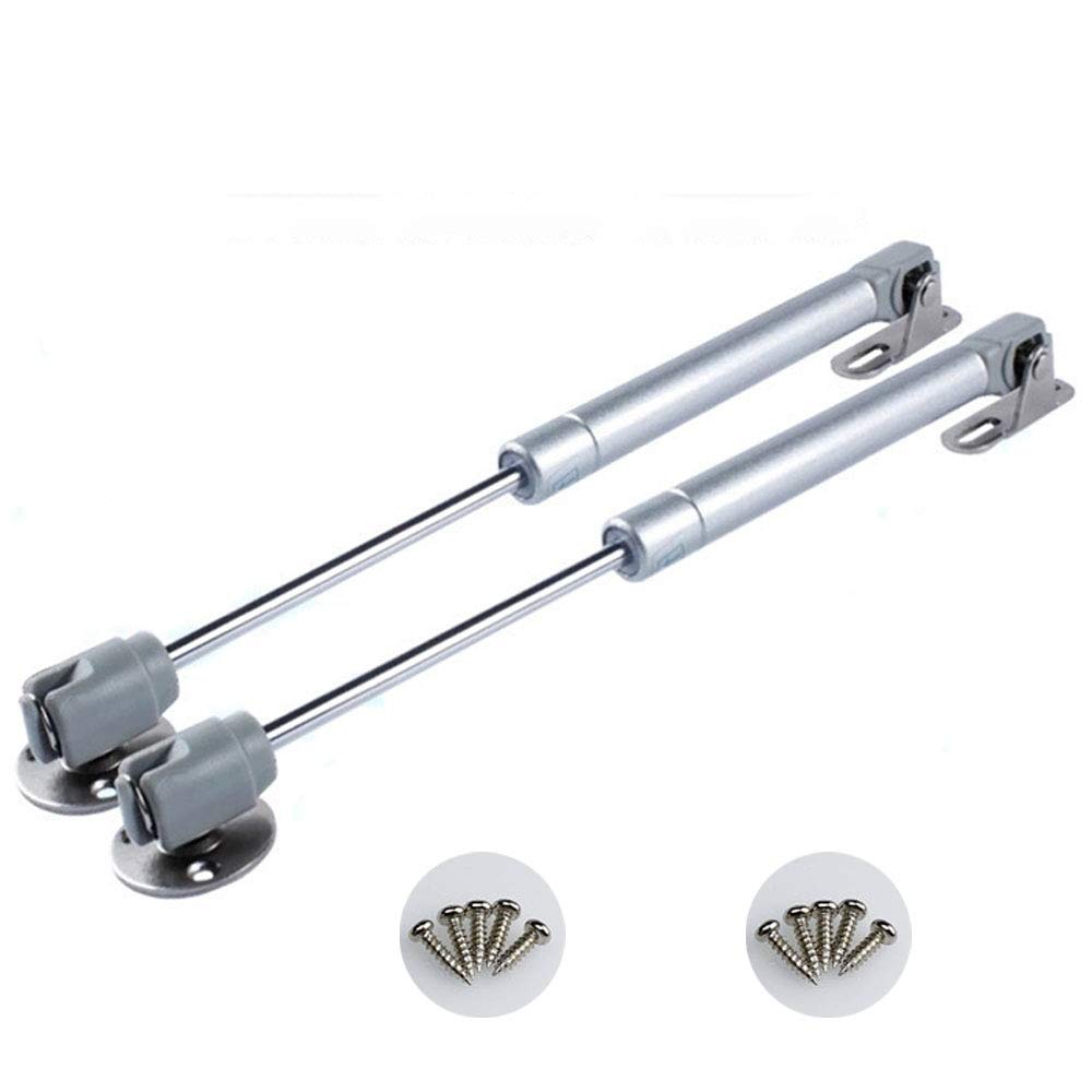 SEN Gas Struts Lift Support Soft Close,Safety Lift Struts Springs Shocks for Toy Box, Down Stay, Hinge Close Lid Support 200N/45lb /20kg 【Set of 2】