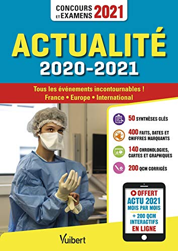 Actualité 2020-2021 - Concours et examens 2021 - Actu 2021 offerte en ligne: Tous les événements Actualité 2020-2021 - Concours et examens 2021 - Actu 2021 offerte en ligne: Tous les événements