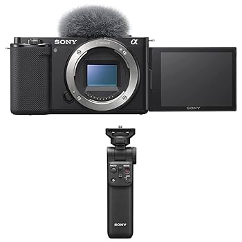 も*も様 【グリップとケース付き】SONY ZV-E10ミラーレス一眼カメラ ホ Amazon | SONY(ソニー) 【ZV-E10 と グリップ セット】 快適に
