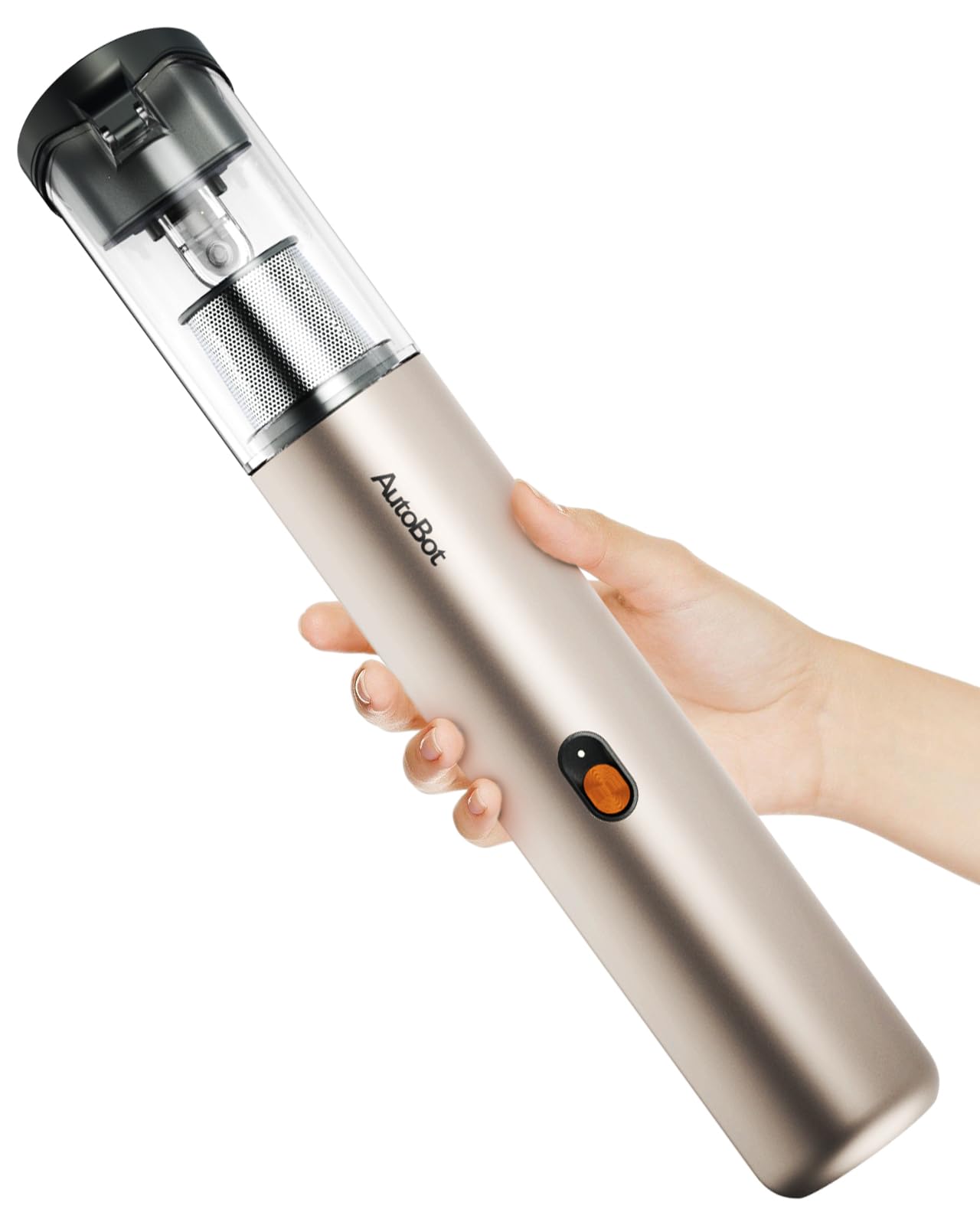 AutoBot Car Vacuum Cleaner High Power, 16000PA Handheld Vacuum with Touch Empty, Car Vacuum Portable Cordless with 20 Min Runtime, Mini Vacuum for Car Cleaning