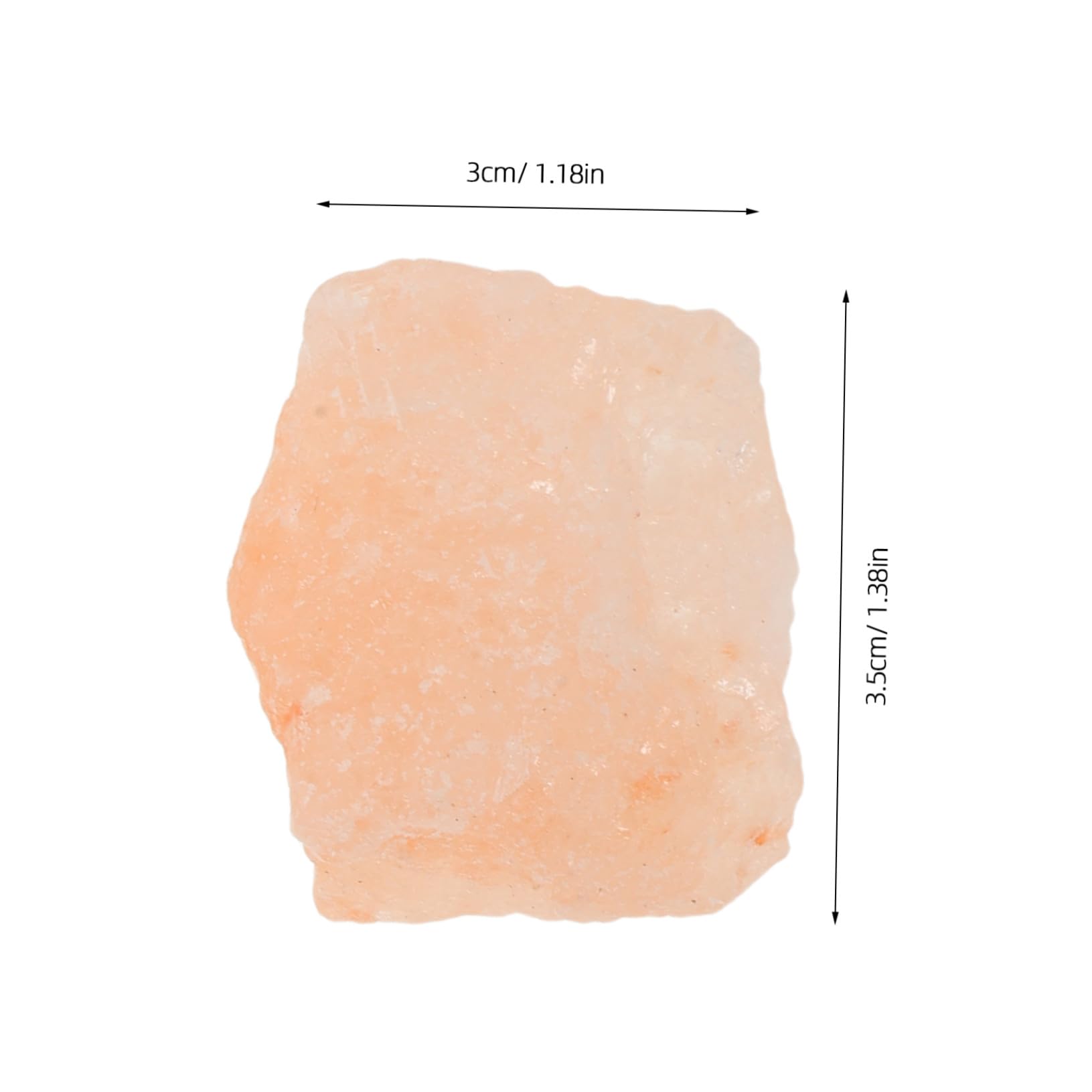 OUNONA Bloc de Sel Rose de L'himalaya Naturel pour Lampe Aromathérapie et Décoration Intérieure avec Pierres de Sel Vrac